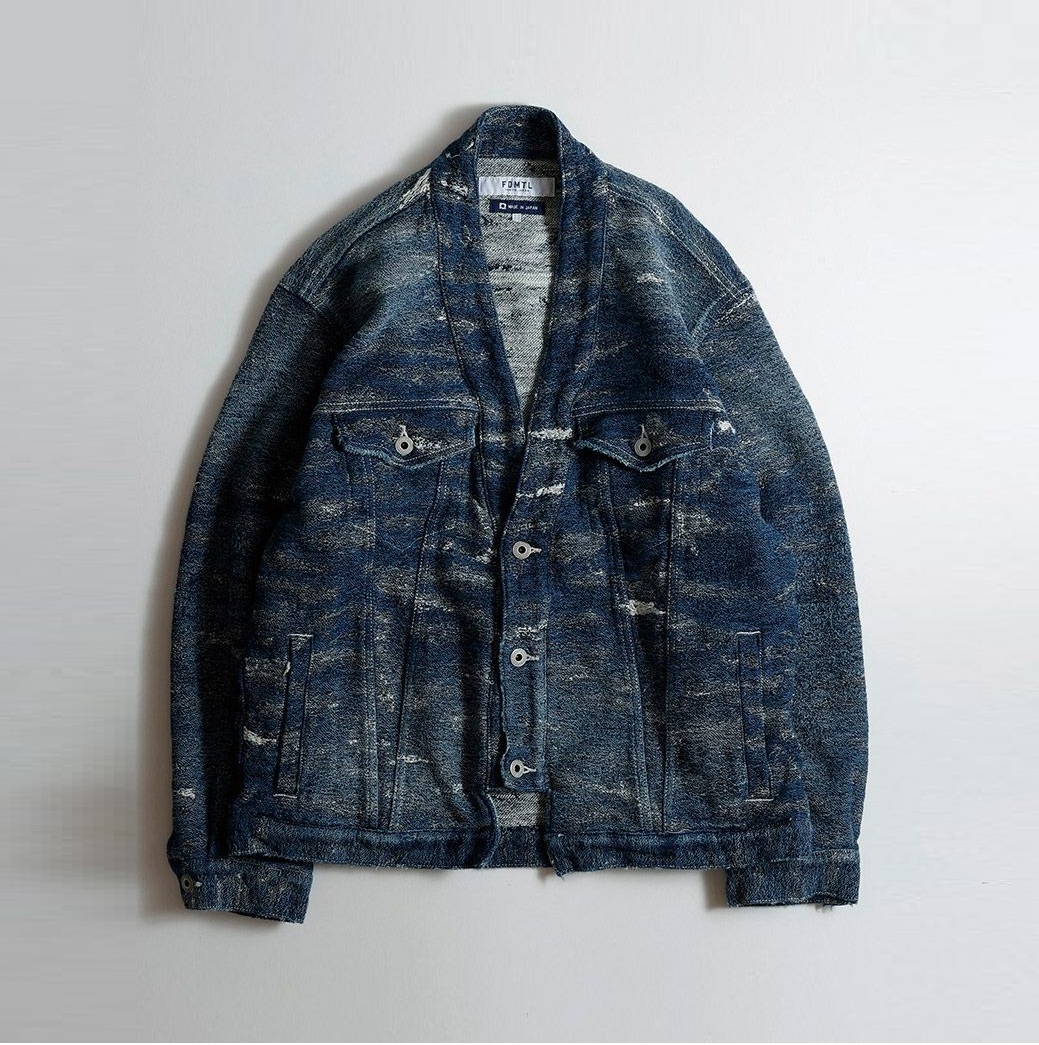 RE-STOCK: FDMTL JAPAN 2024 A/W DENIM HAORI JACKET 5 YEARS WASH - SIZE 4 PRE ORDER ITEM (預訂中)