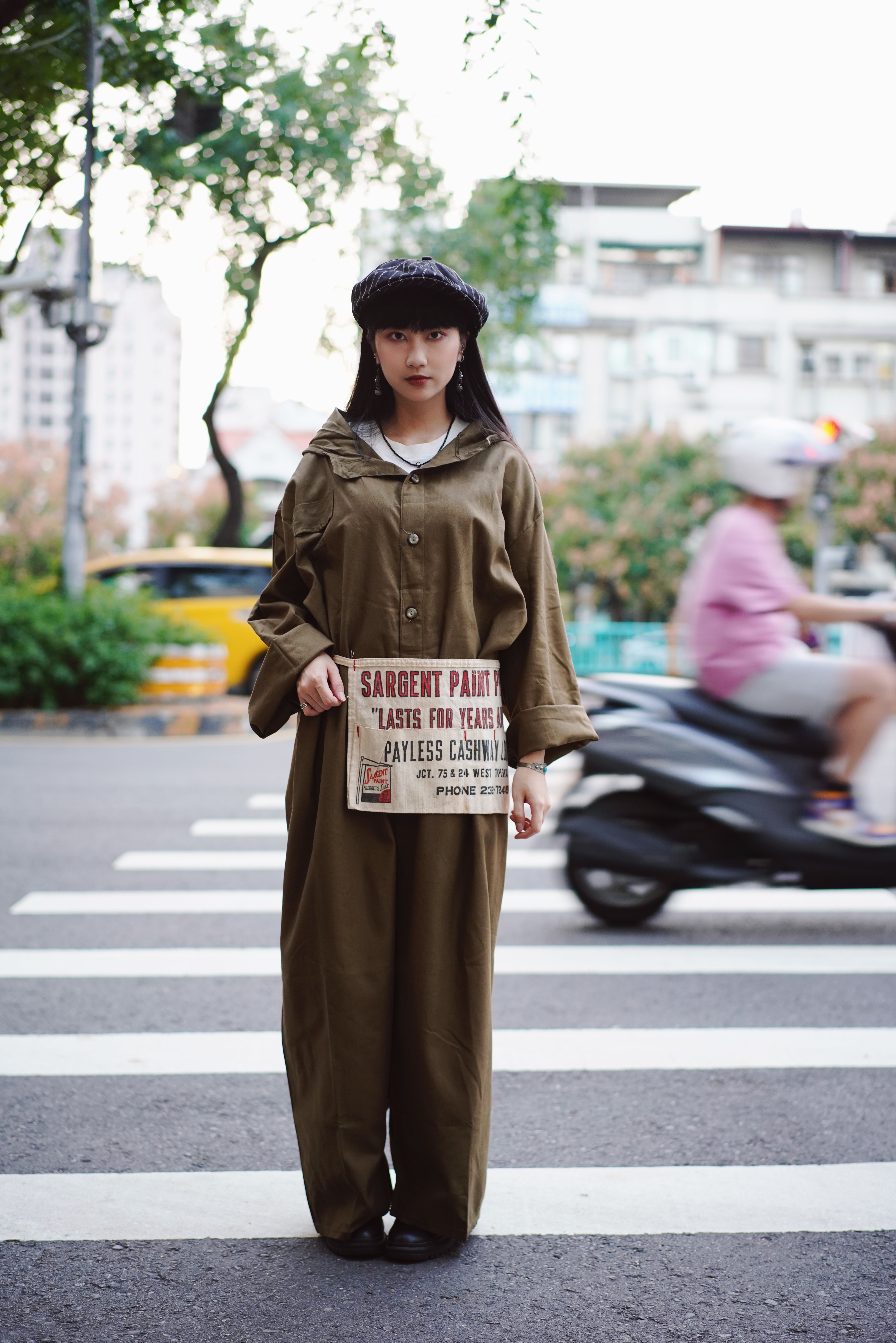 70s Czech army work coverall / 捷克軍公發連帽工作服