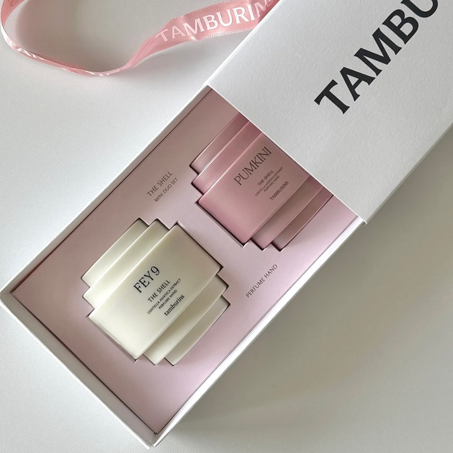 自用送禮都正！TAMBURINS Perfume Hand Cream Mini Duo Set