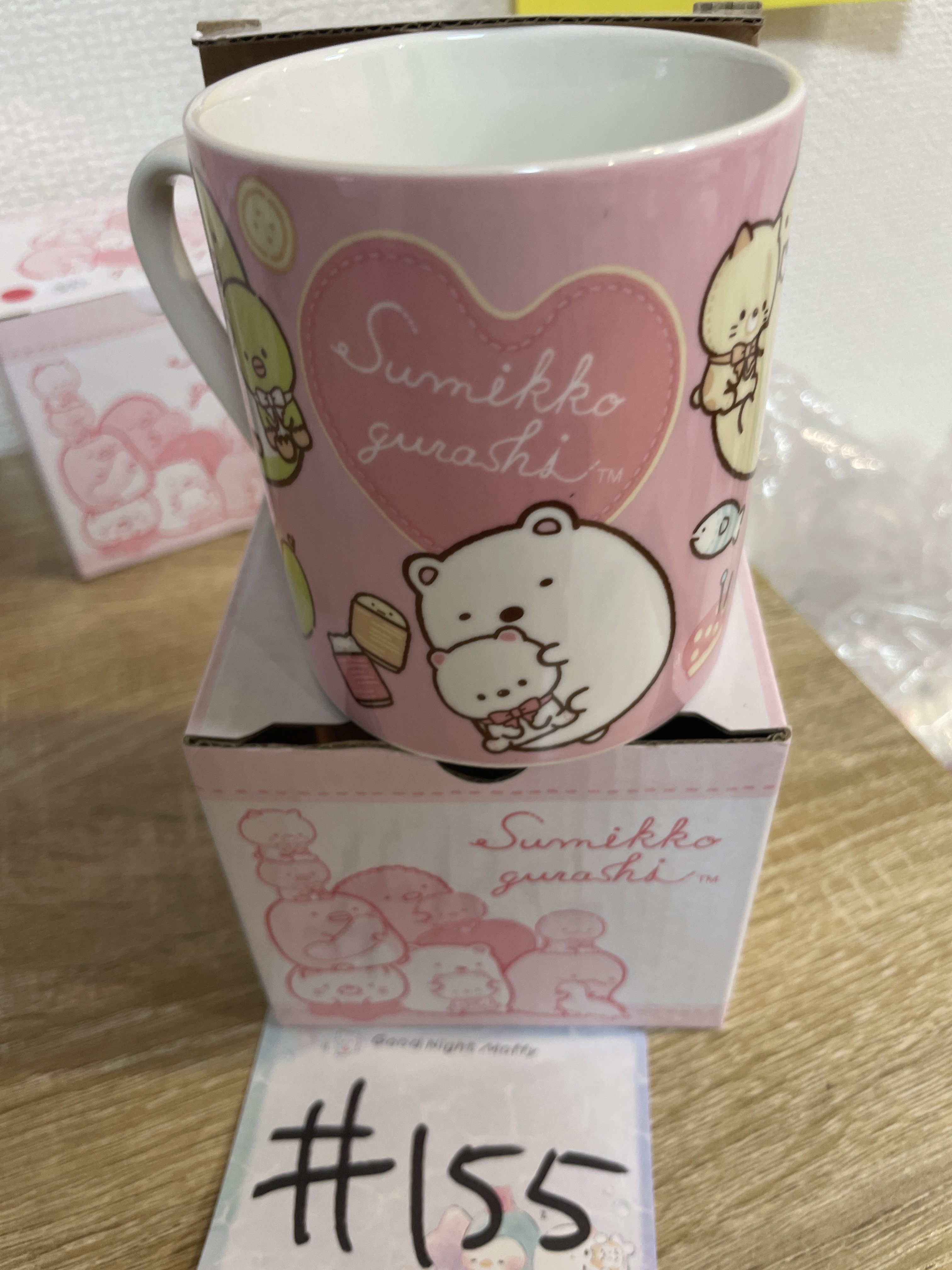 角落生物   陶瓷杯 紅#155