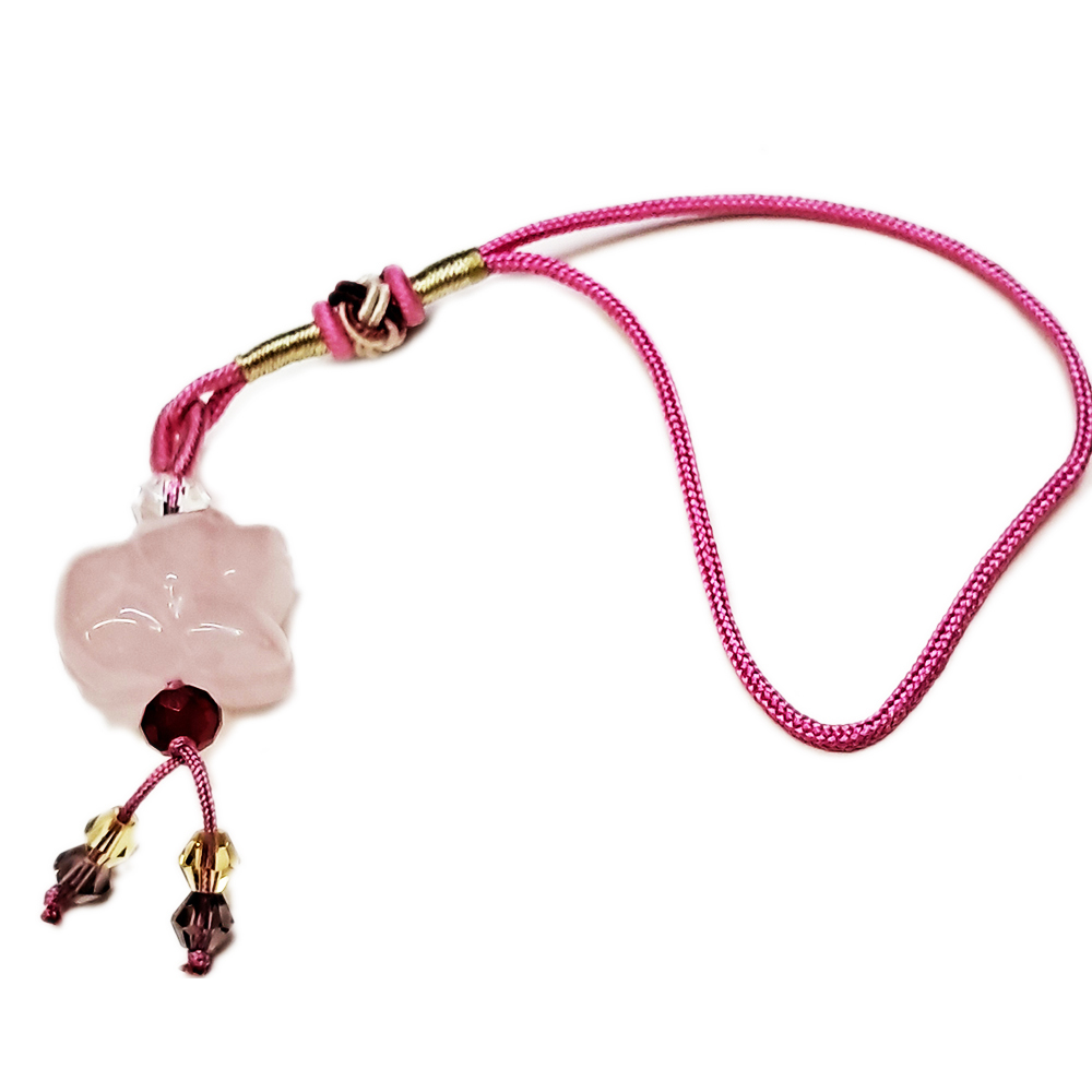 犬(粉晶)吊飾【十方】133830