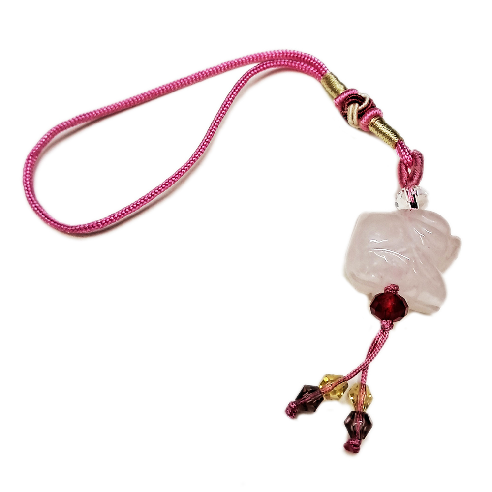 鼠{粉晶}吊飾【十方】133840