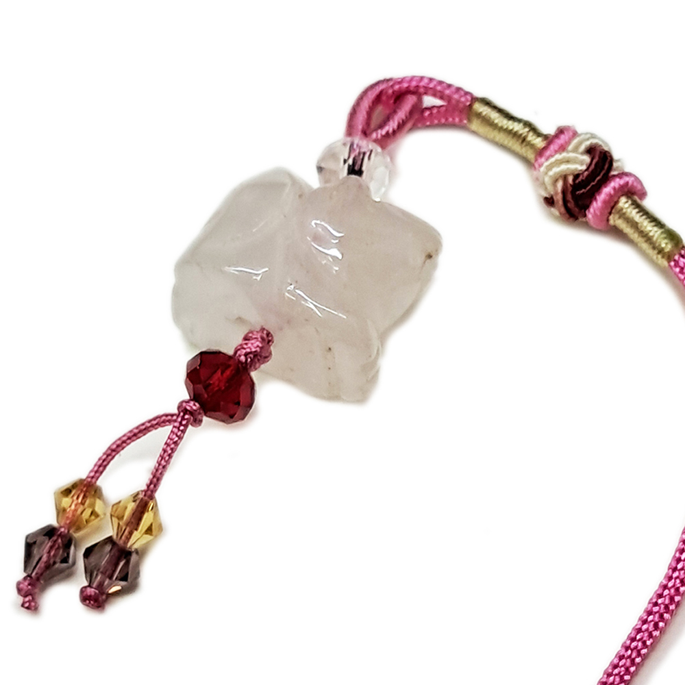 鼠{粉晶}吊飾【十方】133840