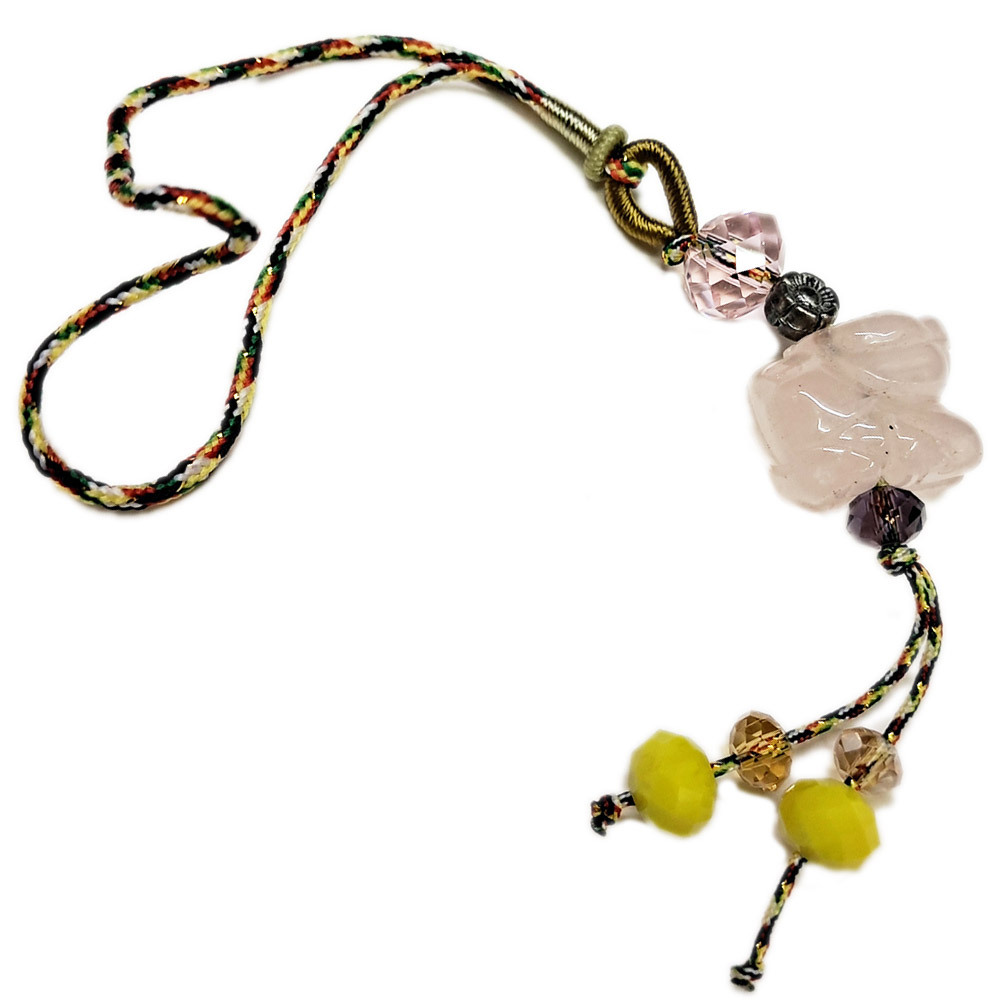 {粉晶}吊飾【十方】153827