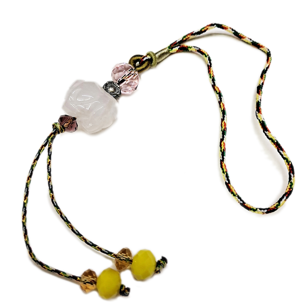 豬{粉晶}吊飾【十方】153830