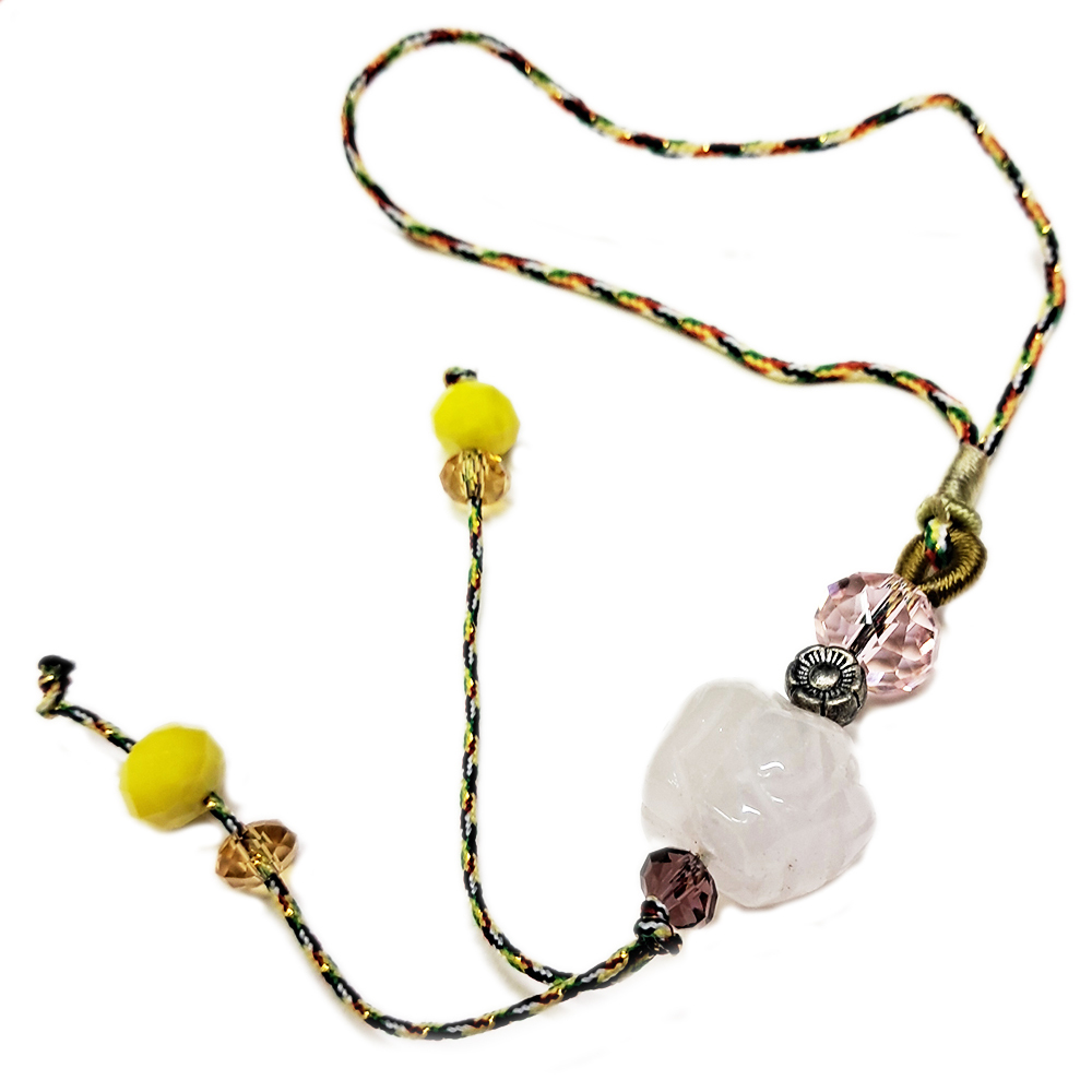 豬{粉晶}吊飾【十方】153830