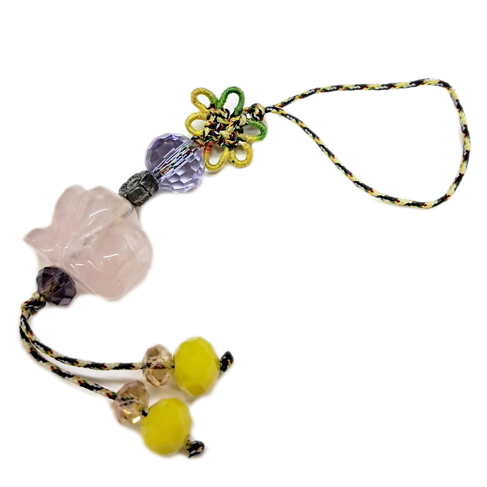 犬{粉晶}吊飾【十方】153832