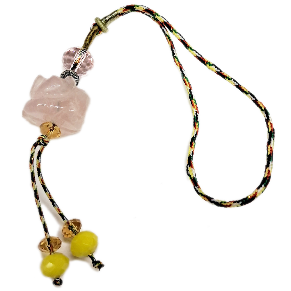 犬{粉晶}吊飾【十方】153835