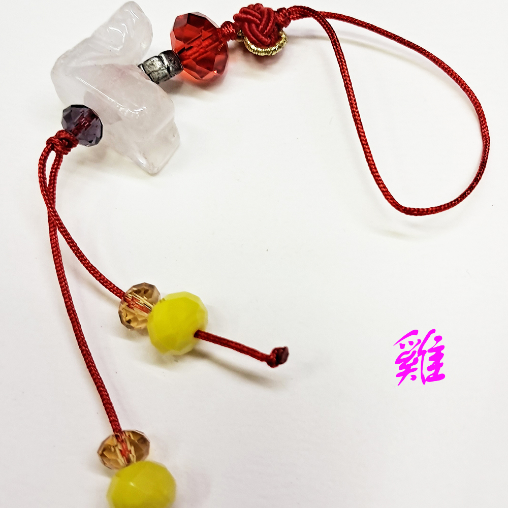 蛇{粉晶}吊飾【十方】153841