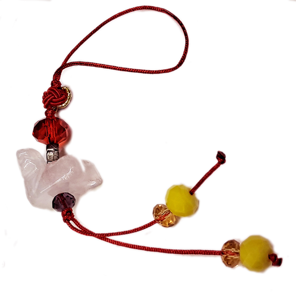 蛇{粉晶}吊飾【十方】153841