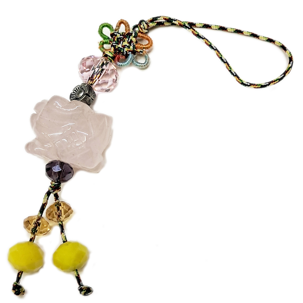 龍{粉晶}吊飾【十方】153844