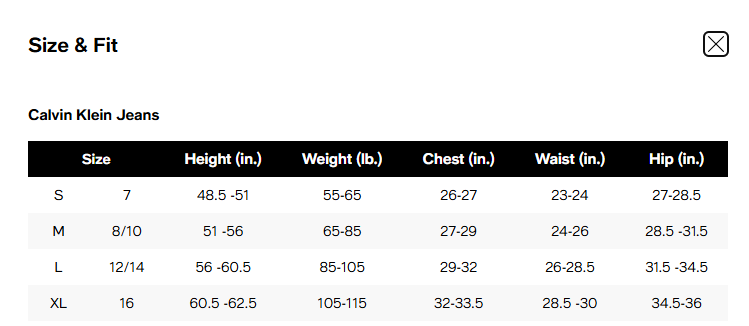 【預購】Calvin Klein G112036 女童牛仔褲
