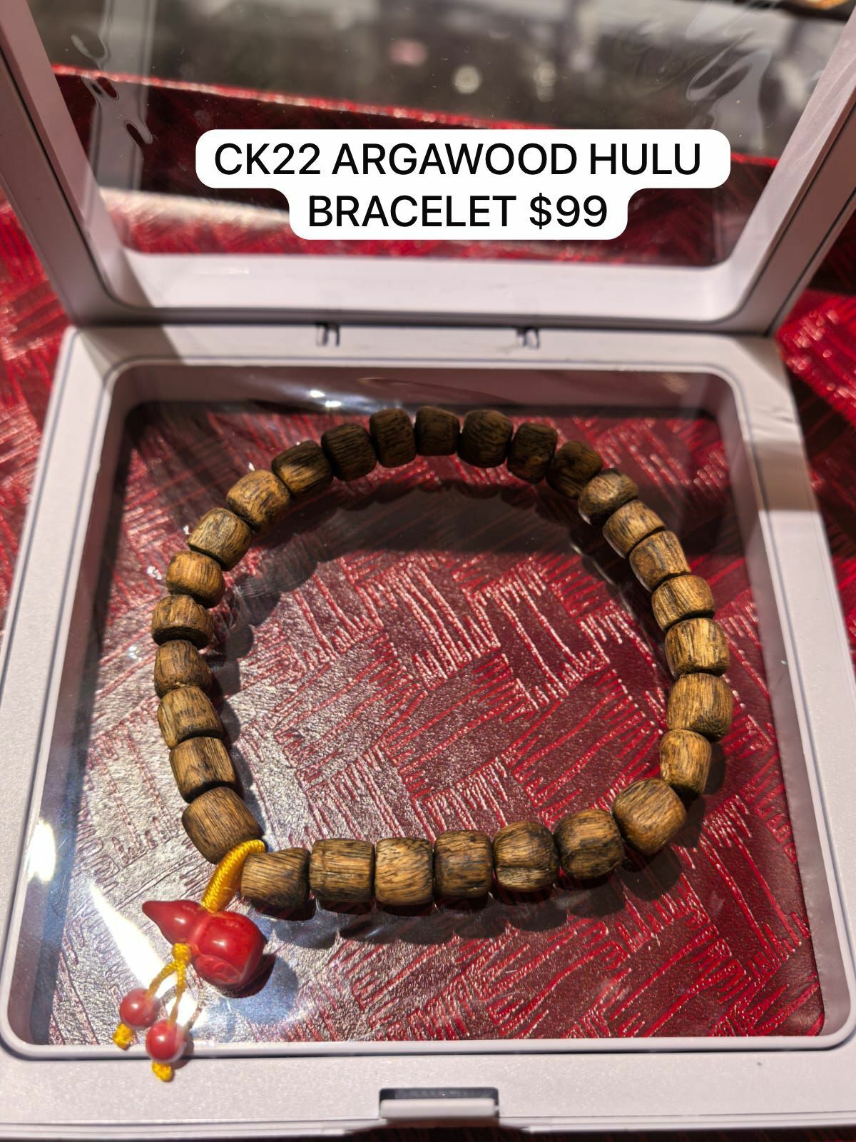 CK22 ARGAWOOD HULU BRACELET $99