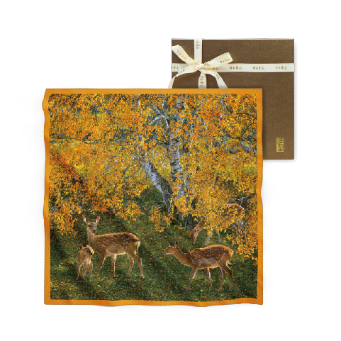 絲巾｜呦呦鹿鳴款