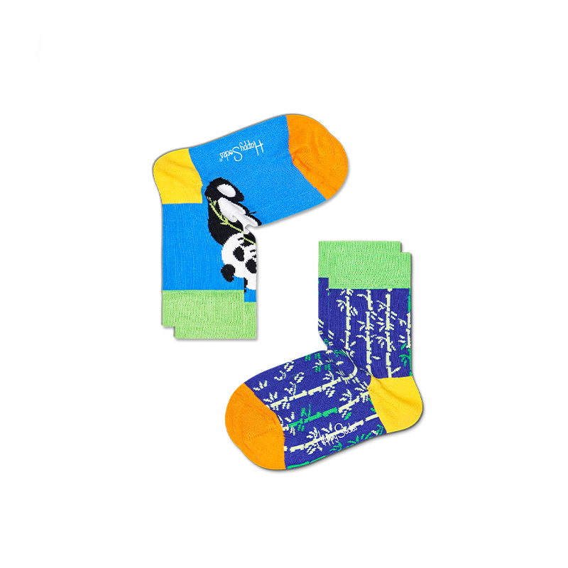 Happy Socks - 兒童襪熊貓 Bambu 2 件套