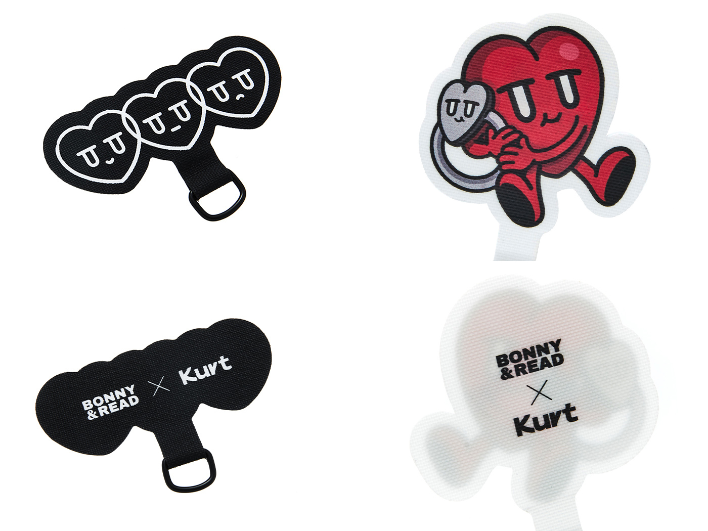 飾品,kurt聯名,kurt wu,愛心,手機墊片