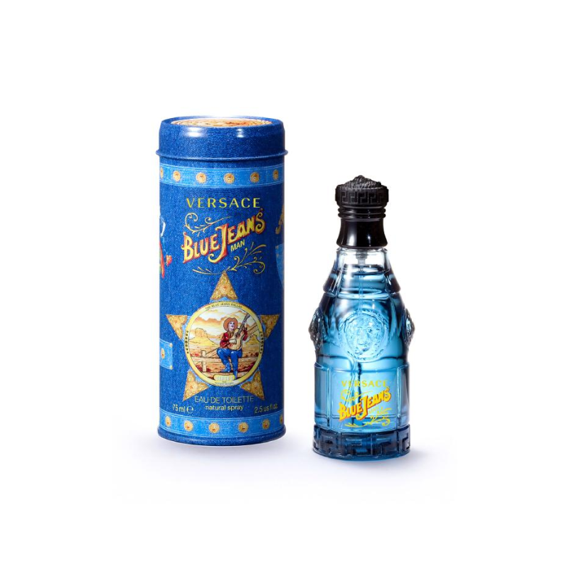 【開倉優惠】Versace 範思哲 藍色牛仔(藍可樂)男士淡香水 75ml (Barcode: 8018365260757)