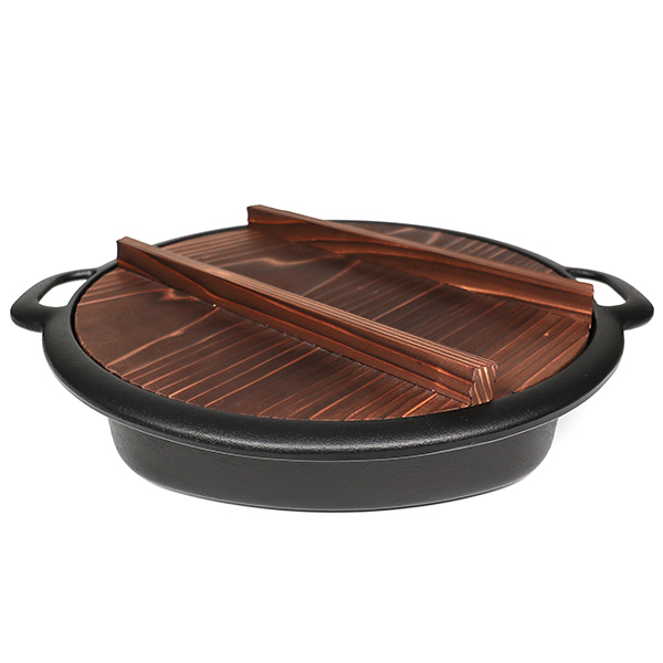 【岩鑄】壽喜燒兼用餃子鍋-24cm