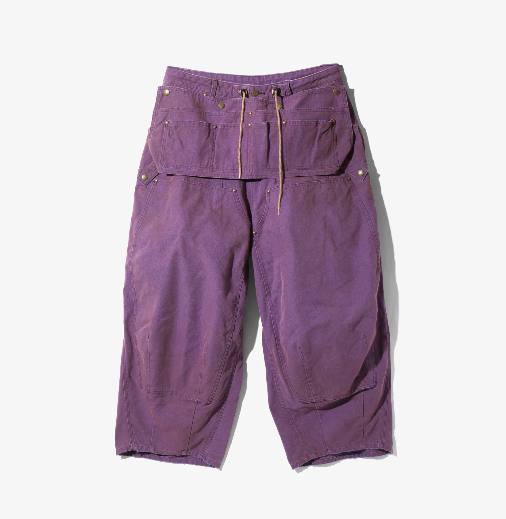 NEEDLES H.D. PANT APRON 11OZ COTTON OXFORD (PURPLE) - PRE ORDER ITEM (預訂中)