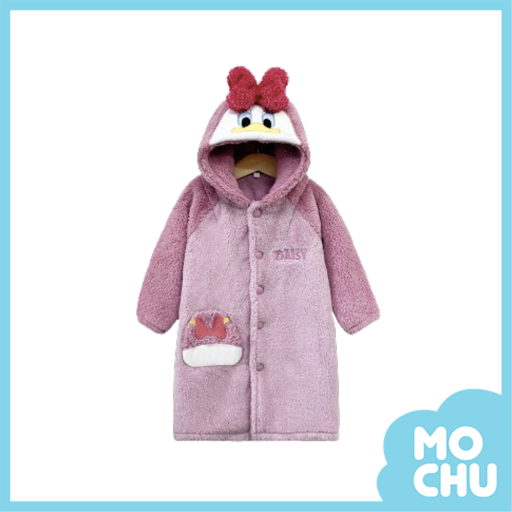 黛西鴨北美絨加厚睡袍