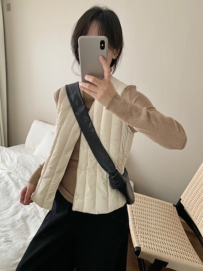 正常人版暖呼呼羔毛背心-兩色 預購