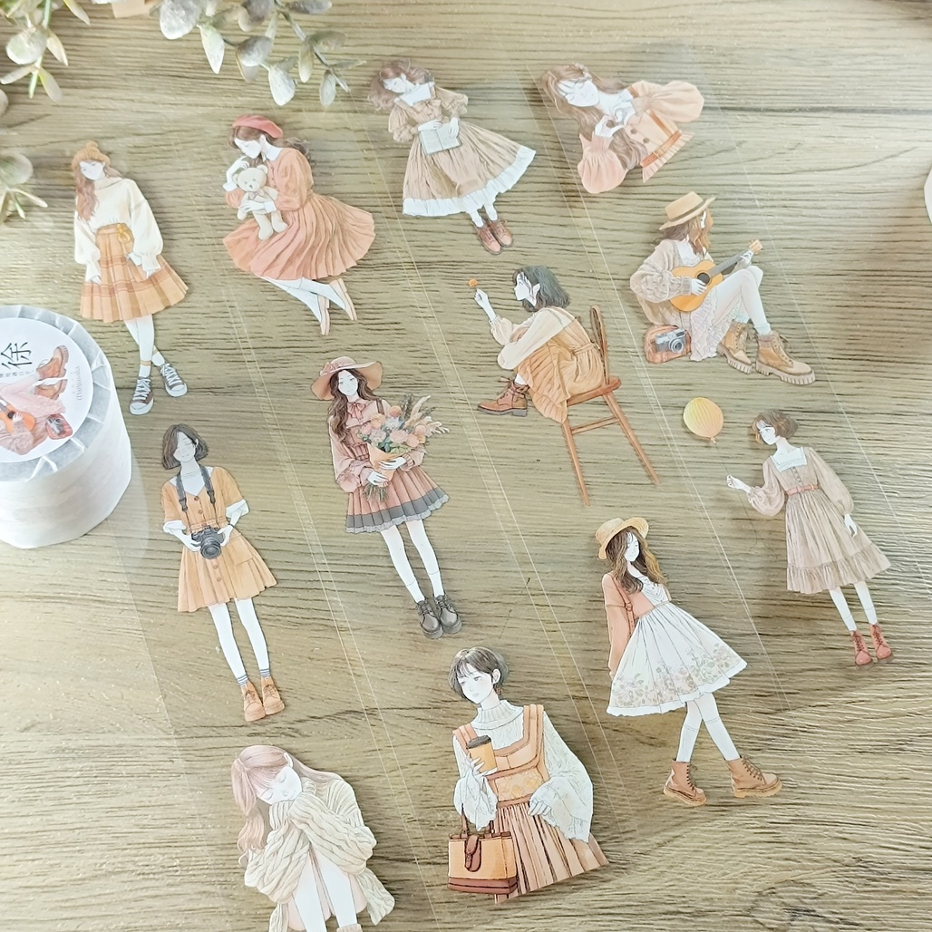 曼殊沙華．徐徐 5cm霧面/亮面PET膠帶 <整捲/分裝>