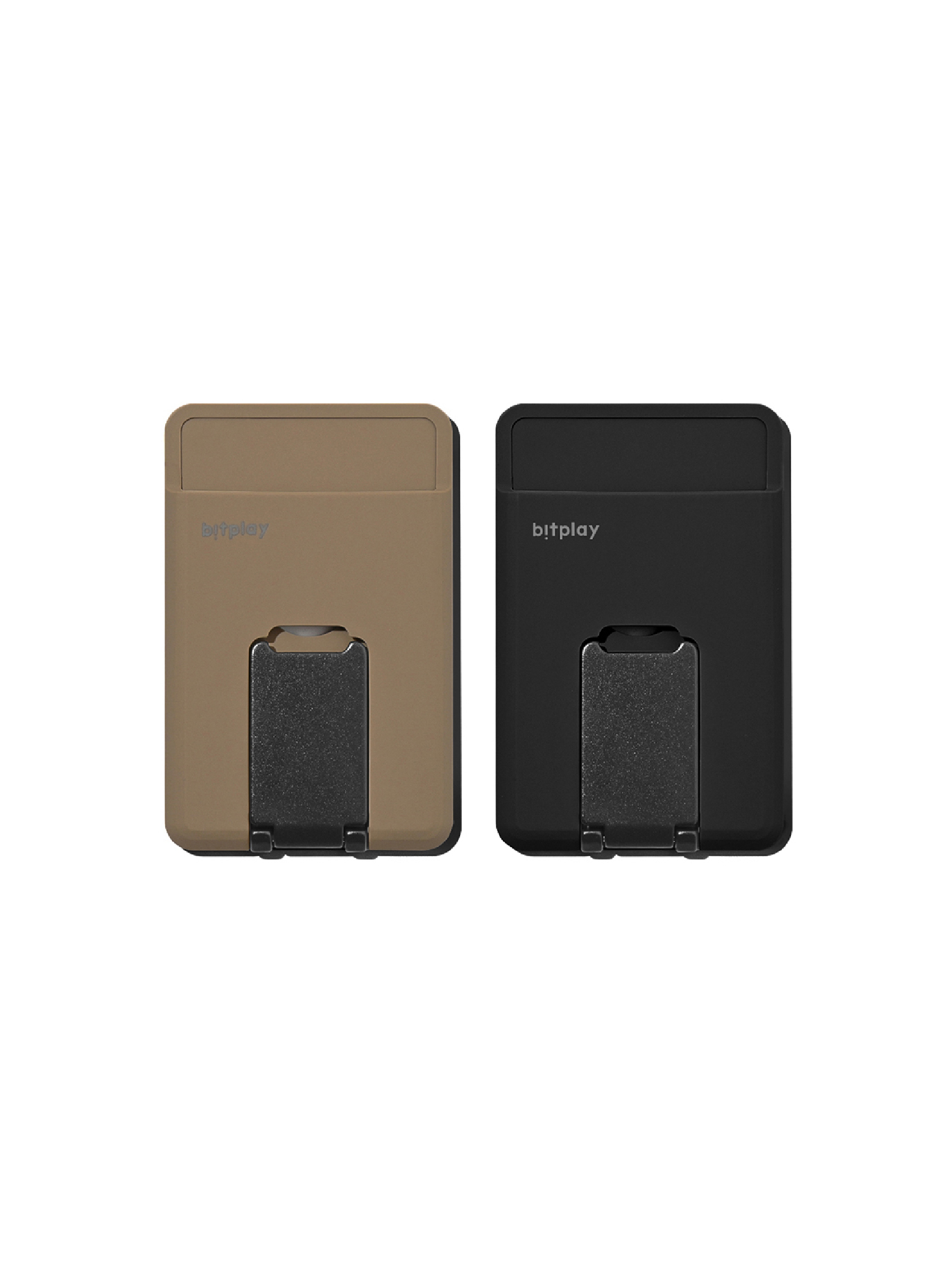 bitplay | Magnetic Wallet Stand 磁吸卡套支架 炭黑/霧沙【bitplay官方授權經銷】