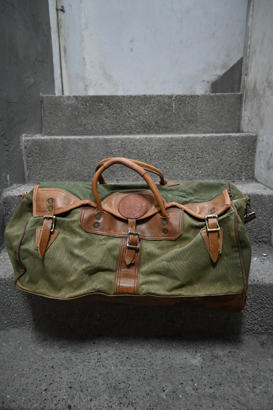 DULUTH PACK Canvas × Leather Hunting Bag Made in USA
