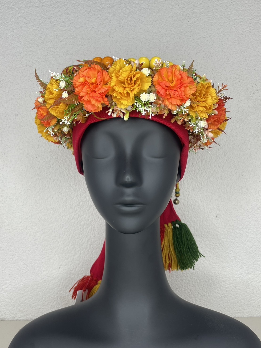 Muni-No.4木珠花環56cm