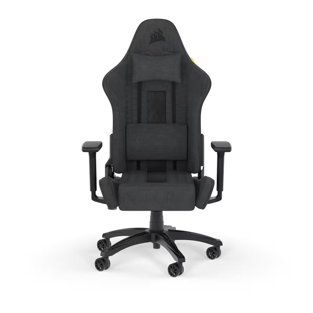 Corsair TC100 RELAXED Gaming Chair - Fabric Black/Grey  CO-GC-TC100-FABRIC-BLK/GREY