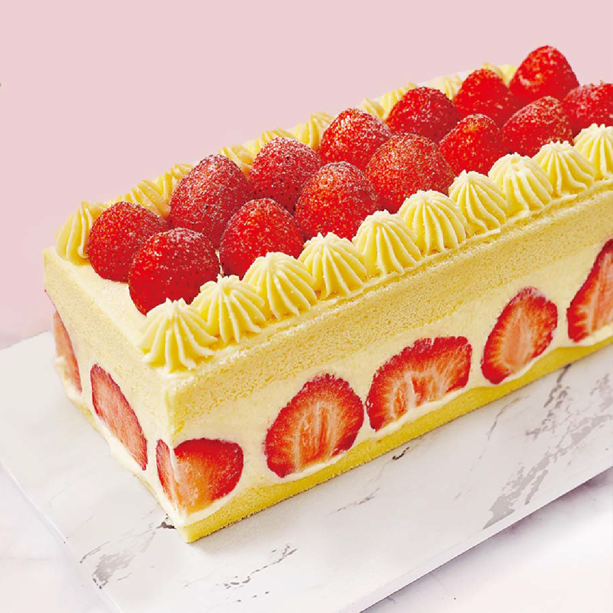 鮮草莓長條蛋糕【季節限定/草莓蛋糕/長條蛋糕/草莓/大湖草莓】