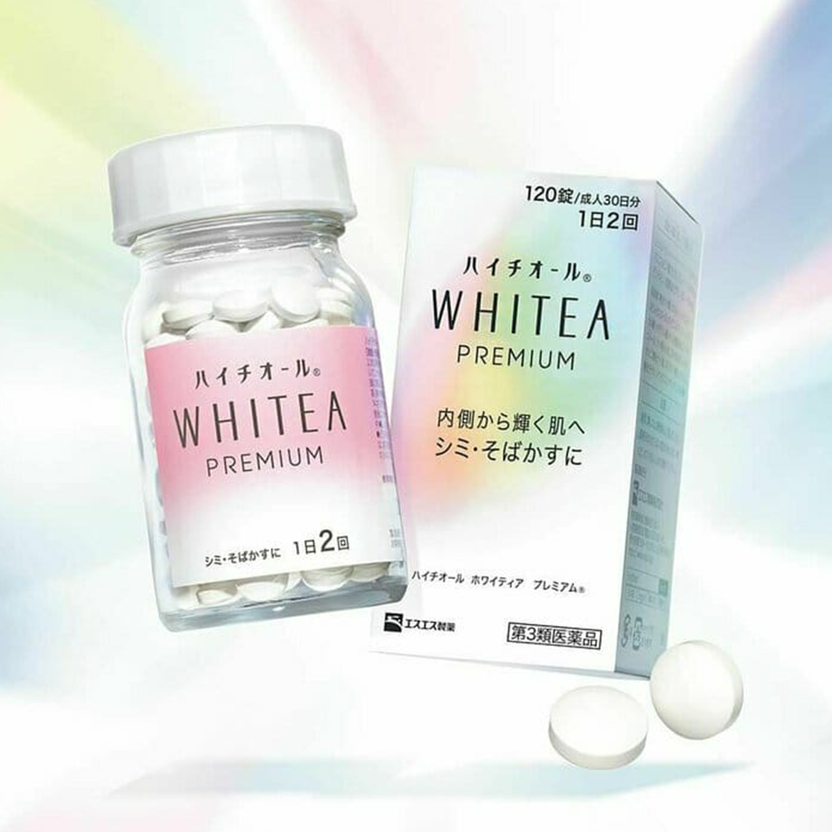 白兔牌 HYTHIOL-C 醫美白金鑽級 Whitea Premium 美白丸120粒 (30日)