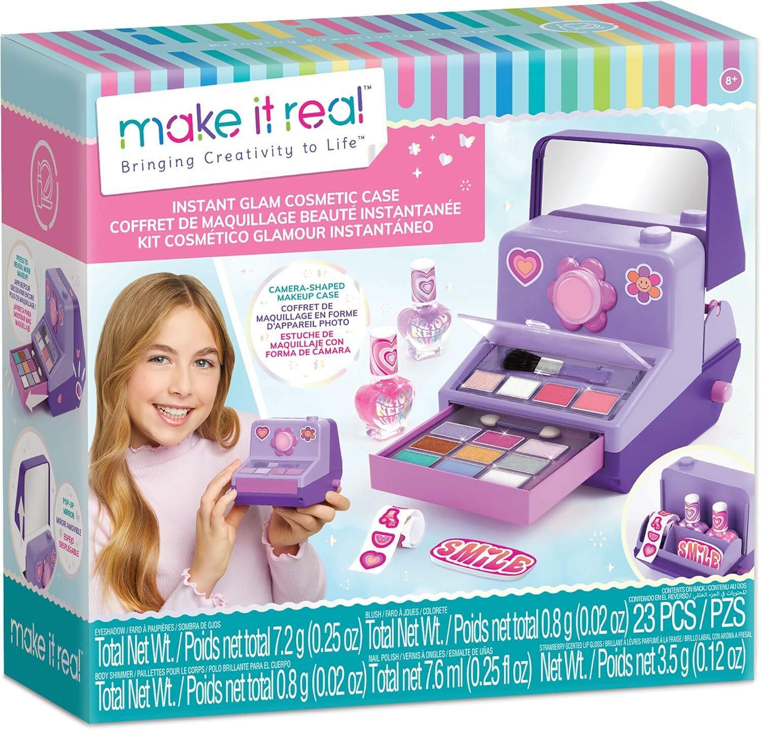 《 美麗夢工坊 Make It Real 》  美麗夢工坊-復古美甲彩妝盒