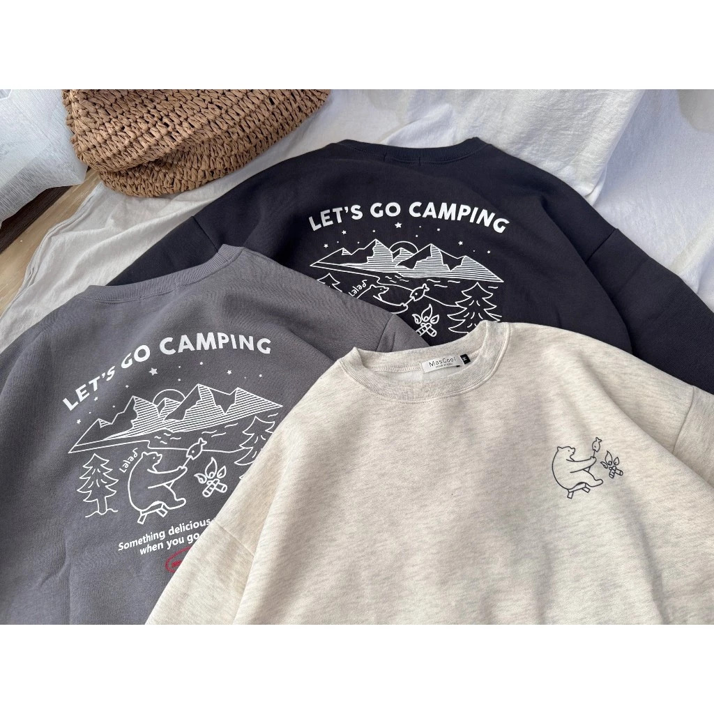 6343熊熊烤魚大學T