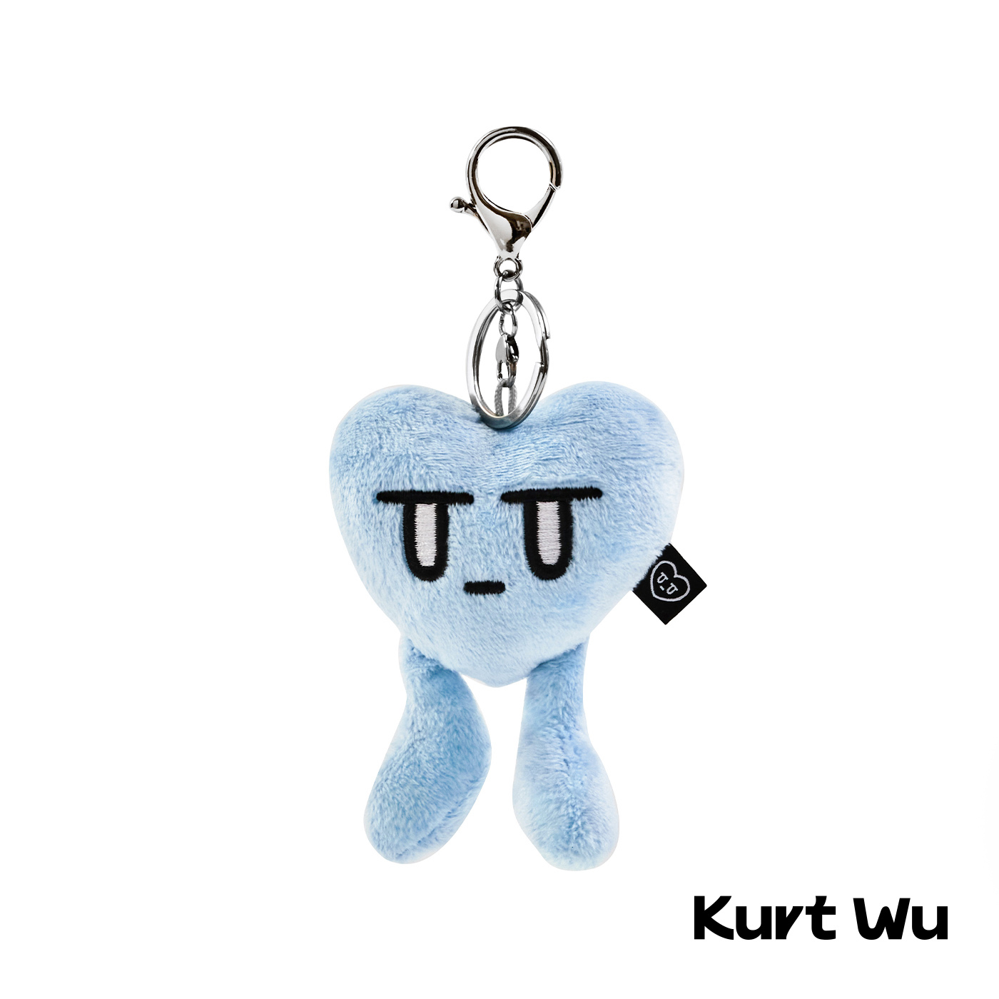 kurt聯名,kurt wu,吊飾,娃娃,娃娃吊飾,愛心吊飾,厭世愛心