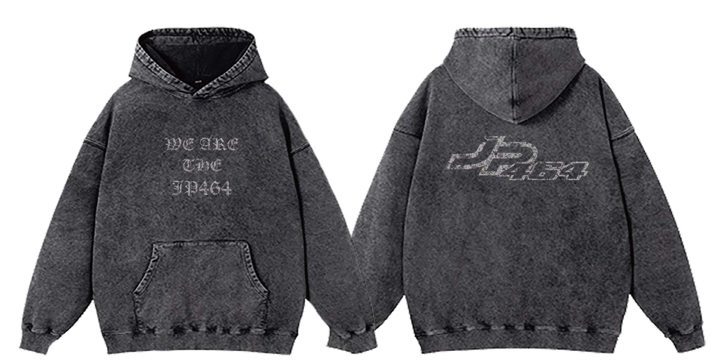 【JP464】 JP464 Washed Cotton Hoodie
