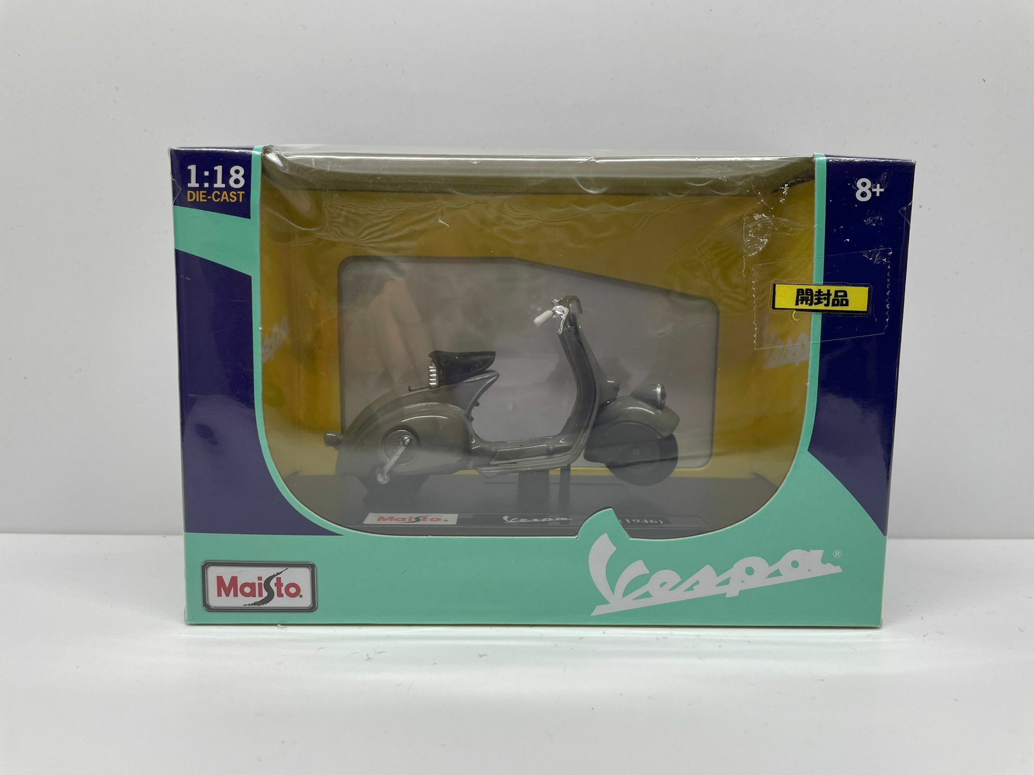MAISTO 1/18 VESPA 98 GREEN