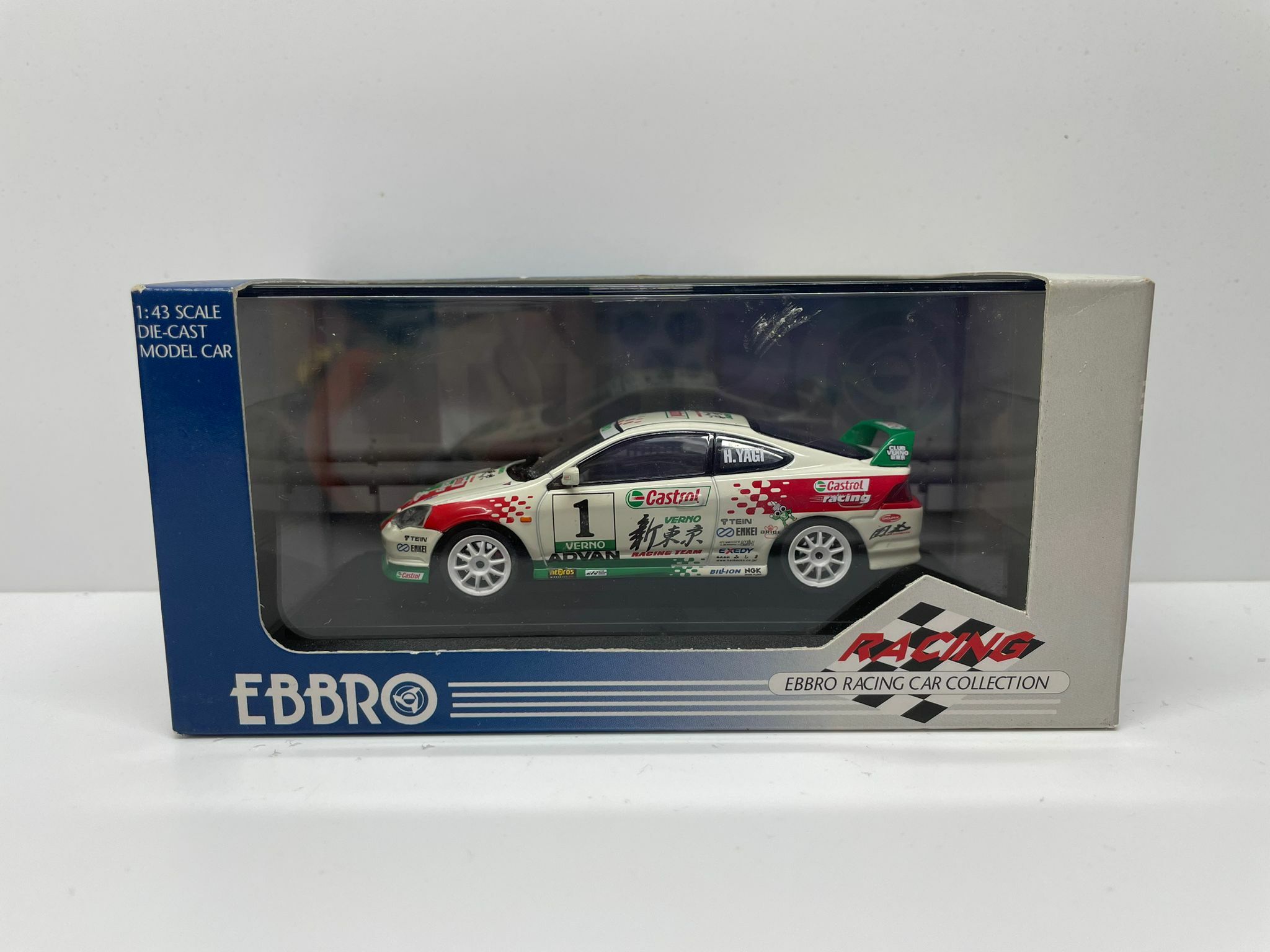 EBBRO 1/43 VERNO SHIN TOKYO INTEGRA RACING NO.1