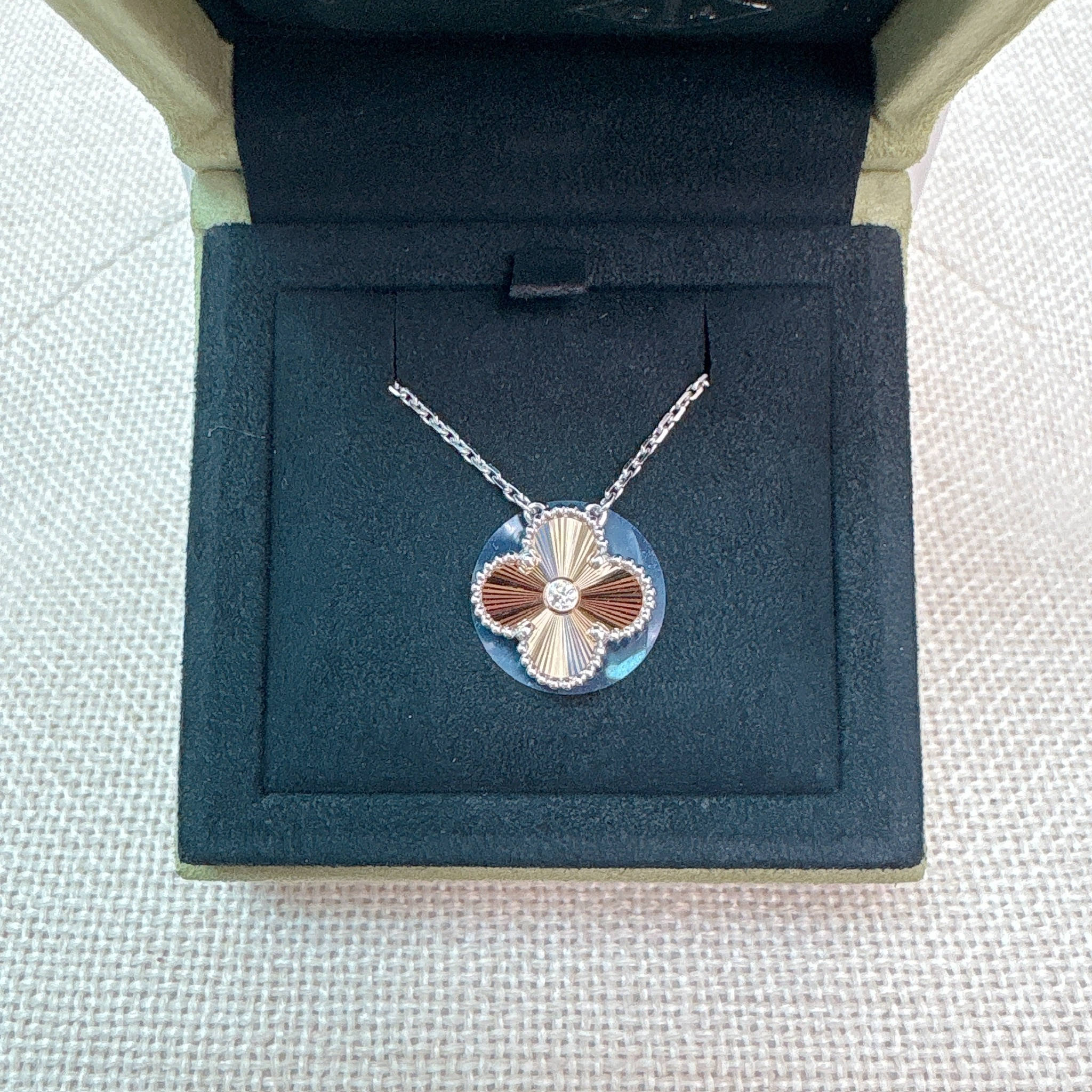 VCA Vintage Alhambra Pendent - RoseGold