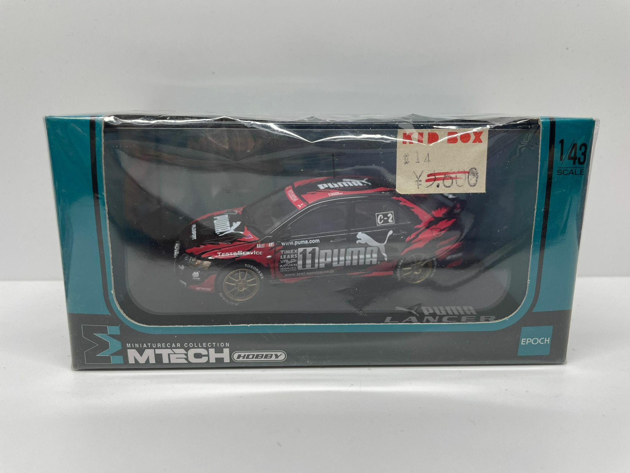 MTECH 1/43 MITSUBISHI LANCER EVOLUTION 2001 PUMA