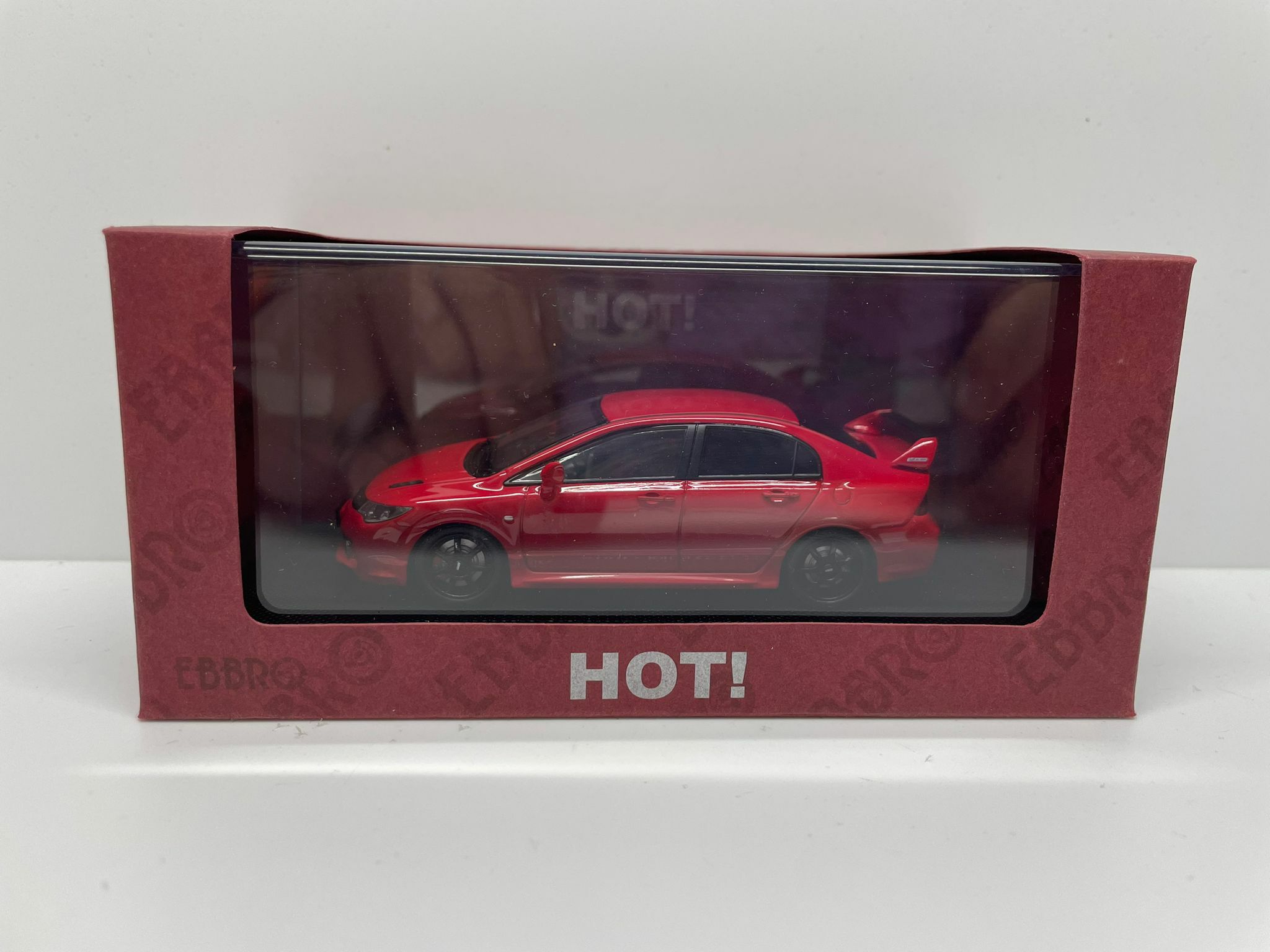 EBBRO 1/43 HONDA CIVIC MUGEN RR RED