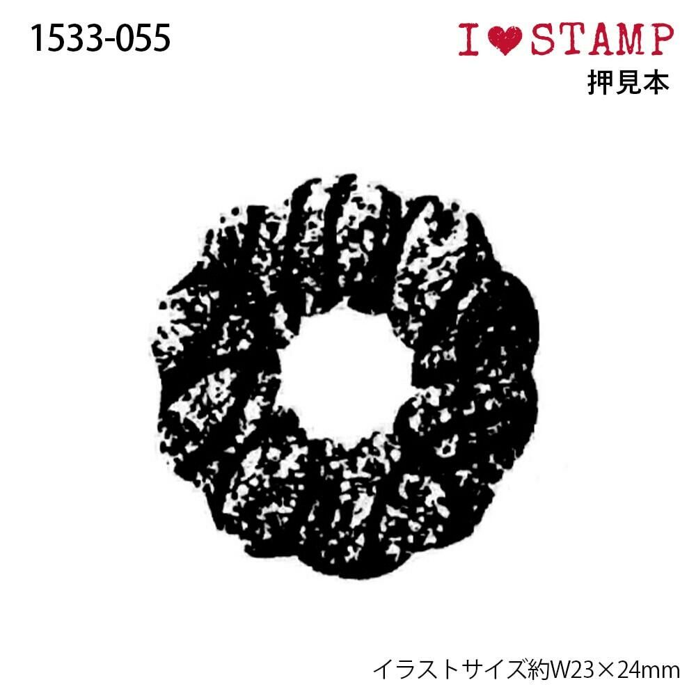日本 KODOMO I Love Stamp 木印章 - 毛茸茸的圓圈 1533-055