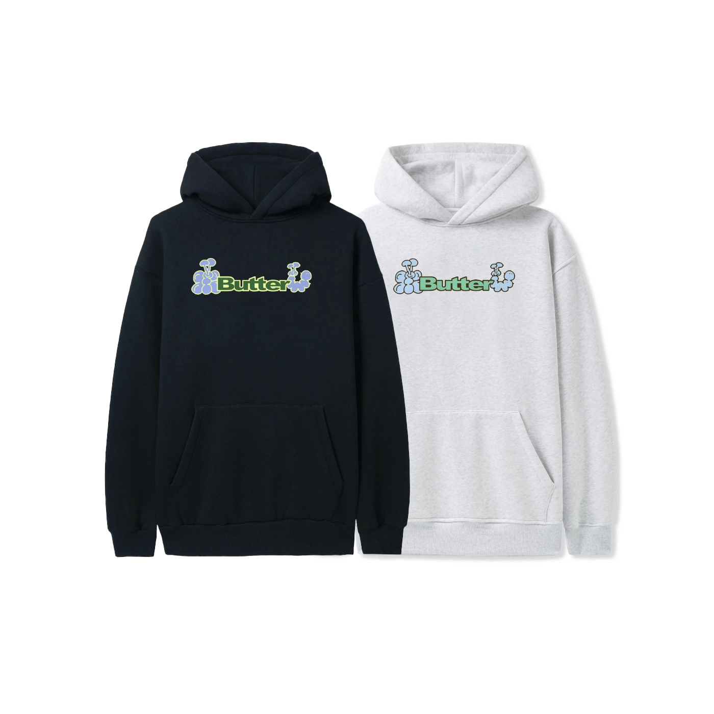 【車庫服飾】BUTTER GOODS Bugs Logo Pullover Hood