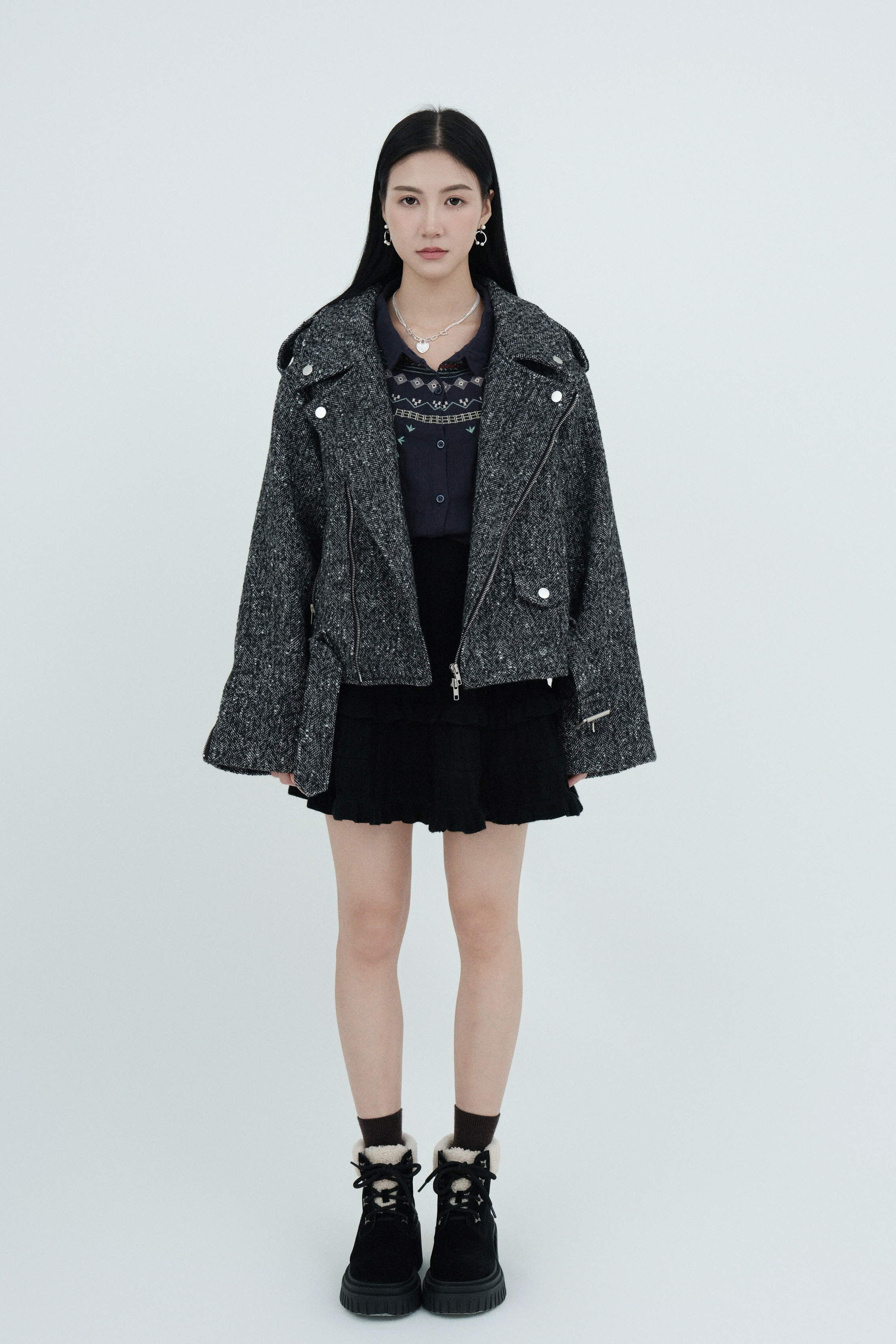 FW24_0193（外套＋上衣＋半截裙）