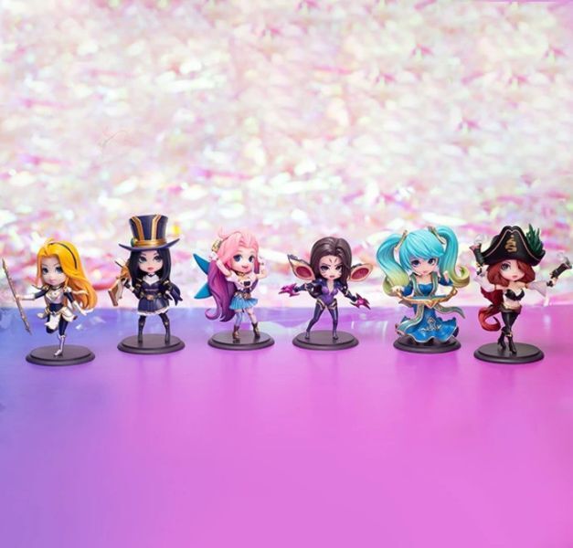[GALS POP 盲盒系列] League of Legends 英雄聯盟 (再販) GALS POP: LEAGUE OF LEGENDS MINI FIGURE (原盒6個) 款式6+2隱藏款