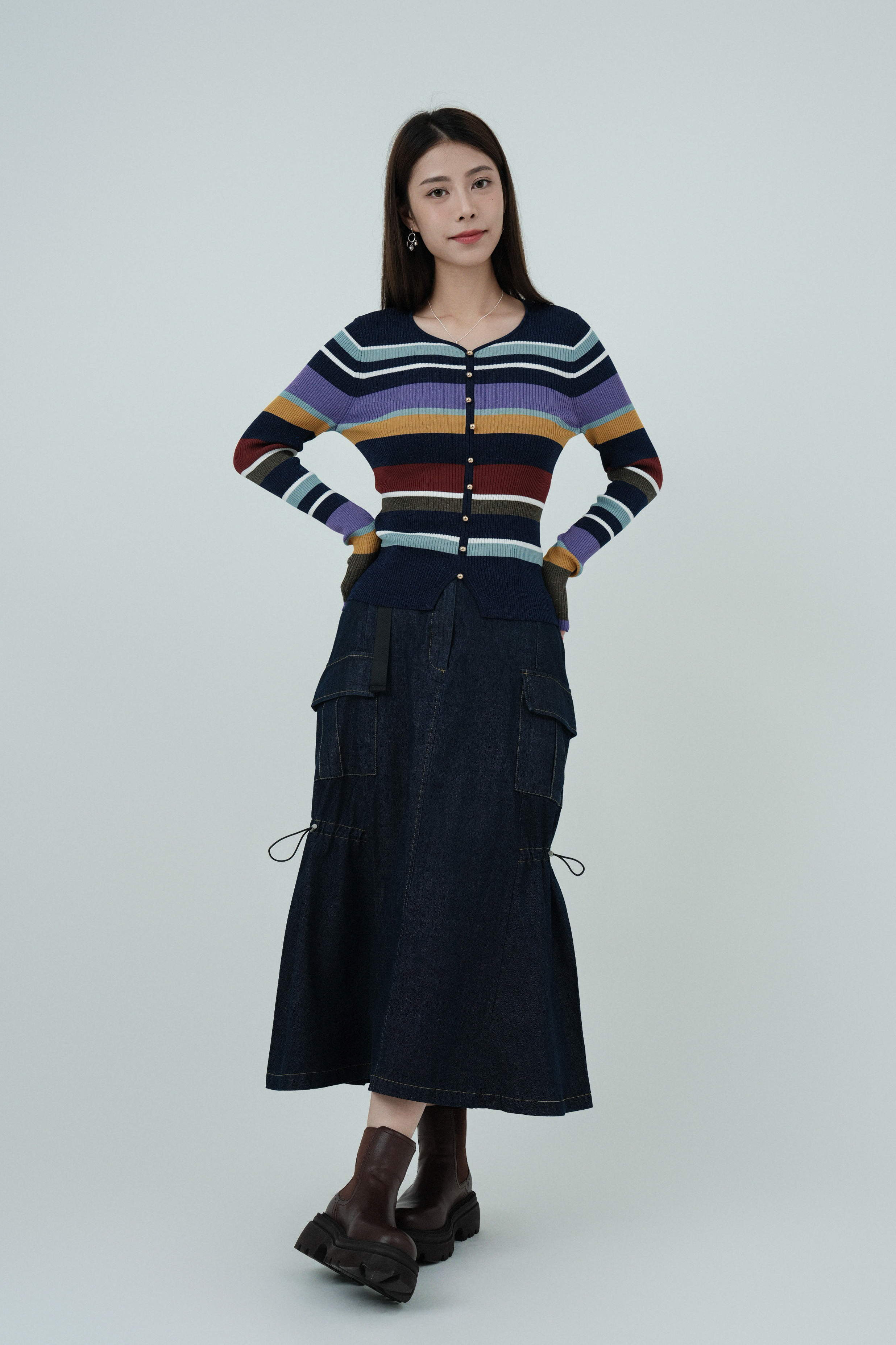 FW24_0195（上衣＋半截裙）