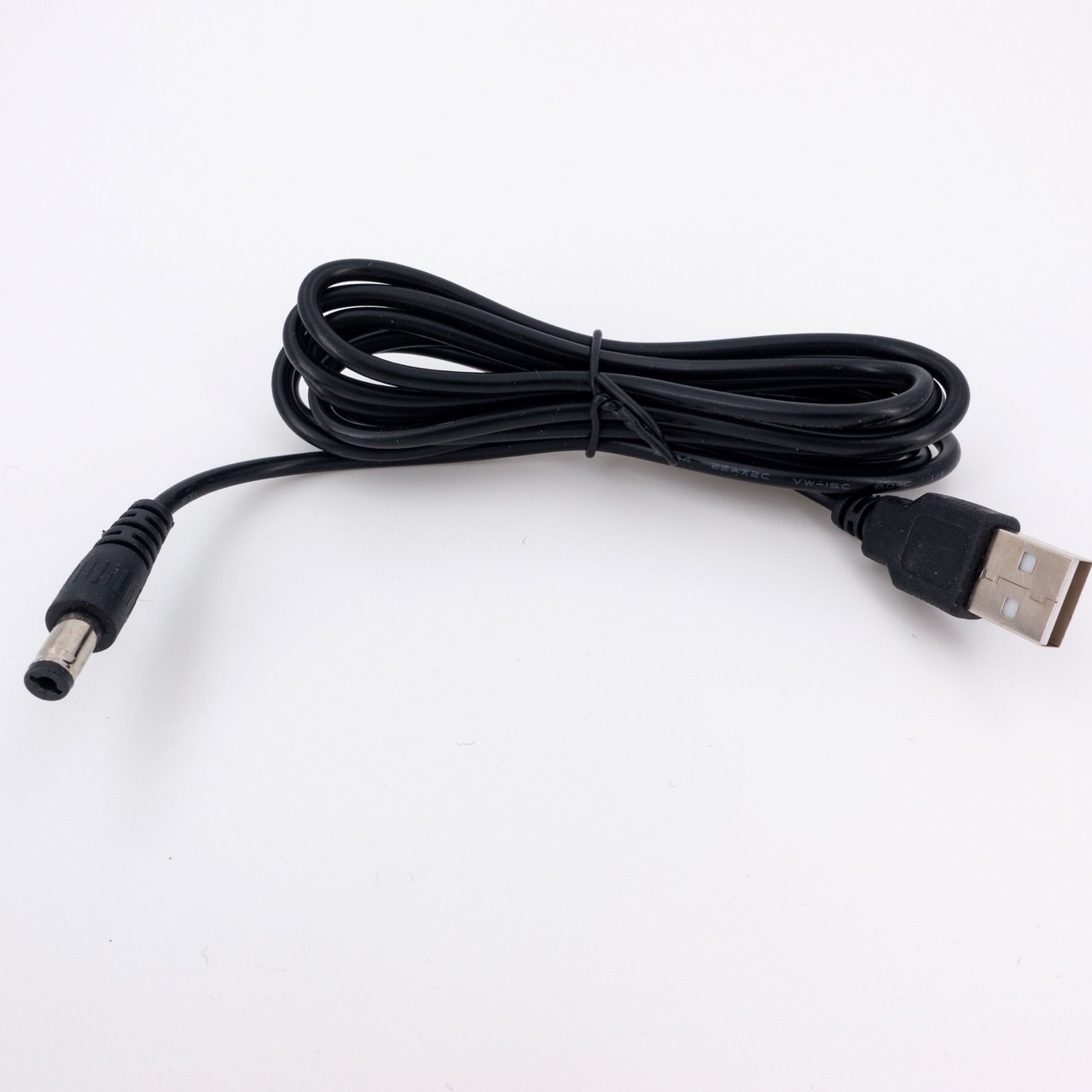 全纯铜 12V 5V USB 轉 DC5.5*2.1 充電線 供電線 DC電源線  DC 55*21 2米