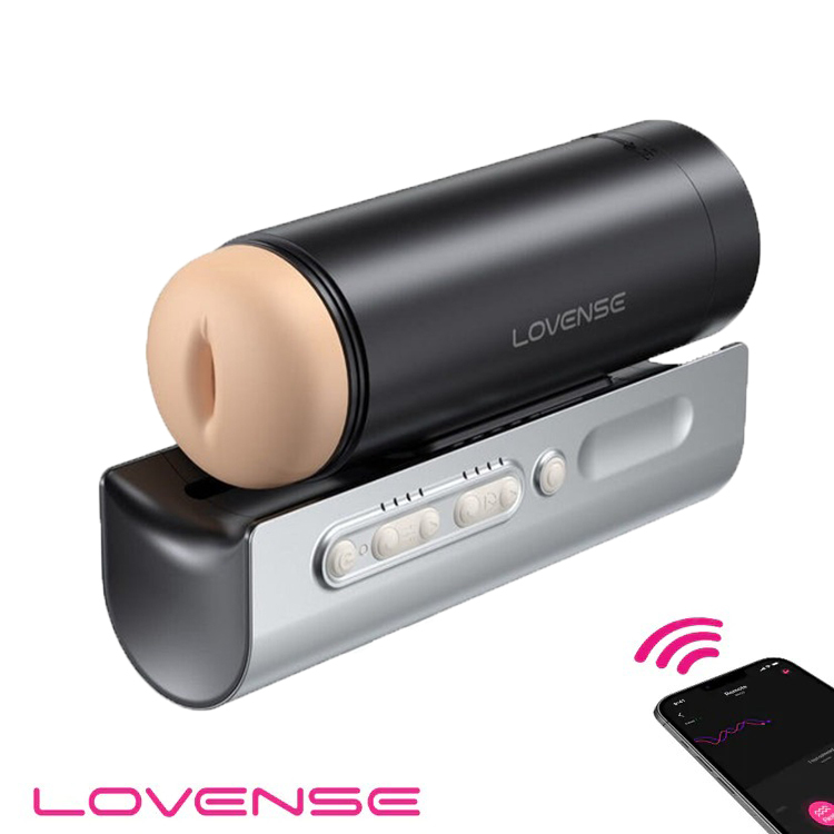 LOVENSE Solace Pro 智能手機遙控 伸縮電動飛機杯