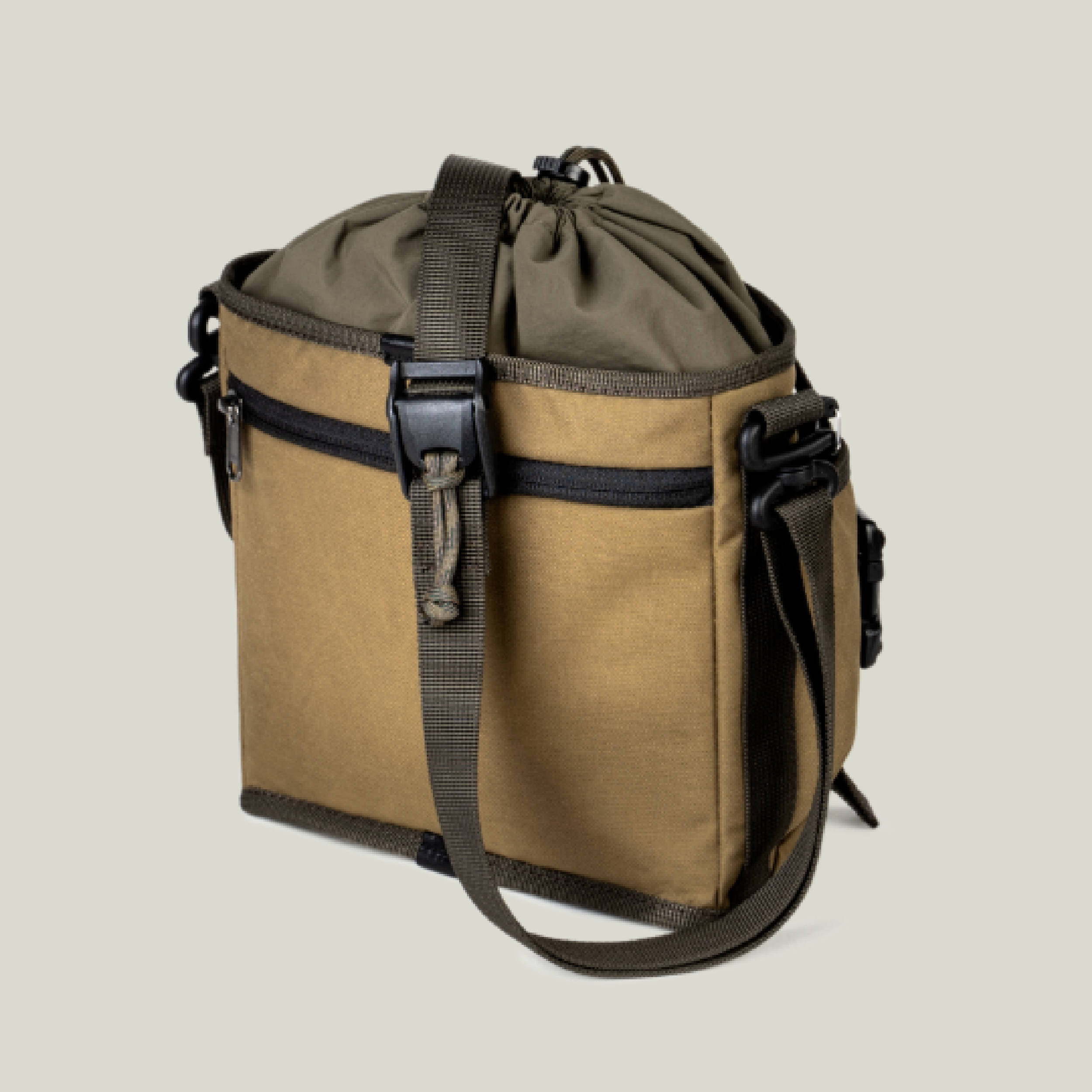 【沃坦】Canteener EDC 防水束口包 3.5L / 卡其（加購隔板可當相機包）