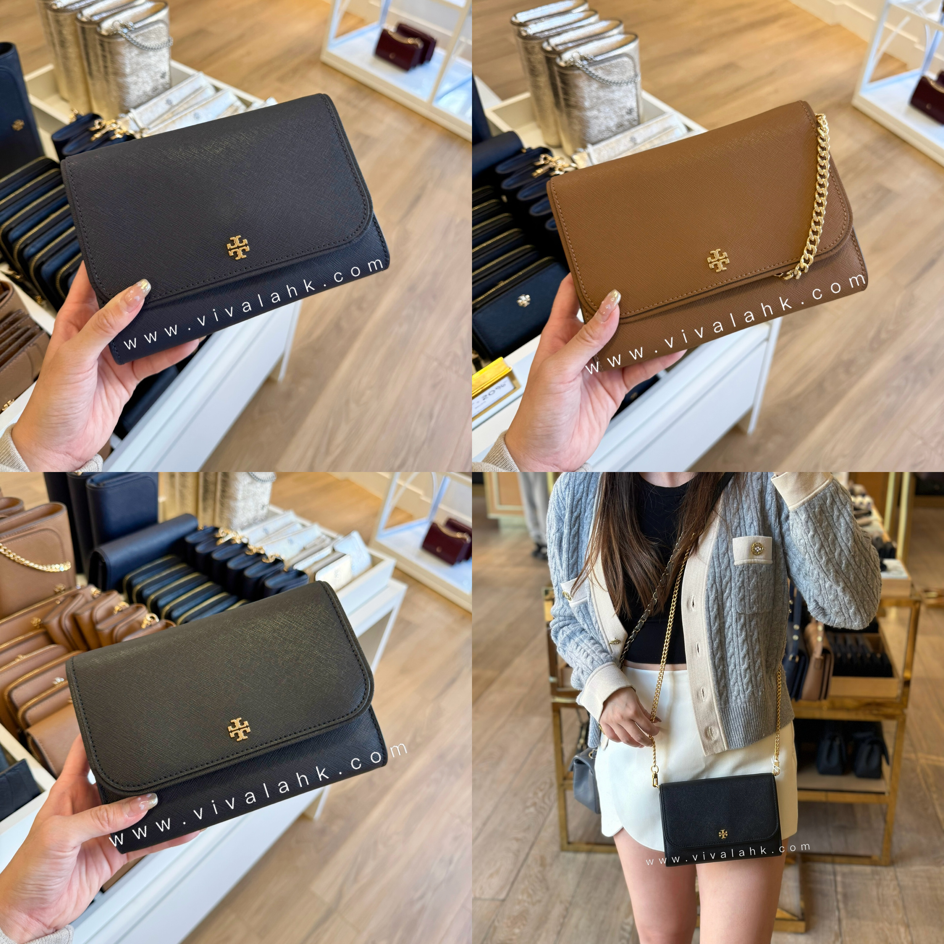 Tory Burch - Emerson 銀包斜孭袋 (136093)